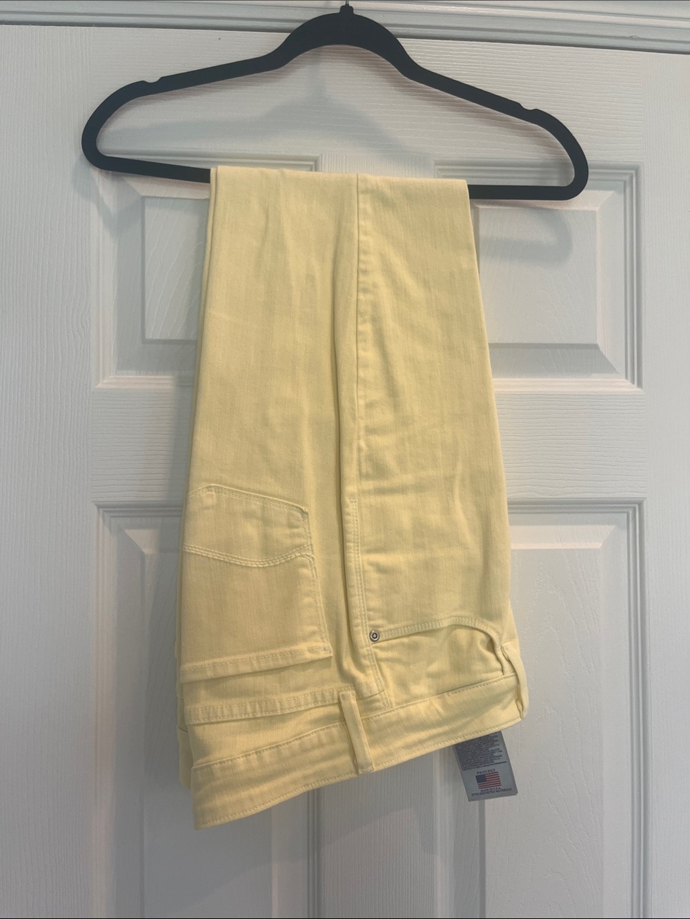 NYDJ Pale Yellow Women's Jeans - Size 10